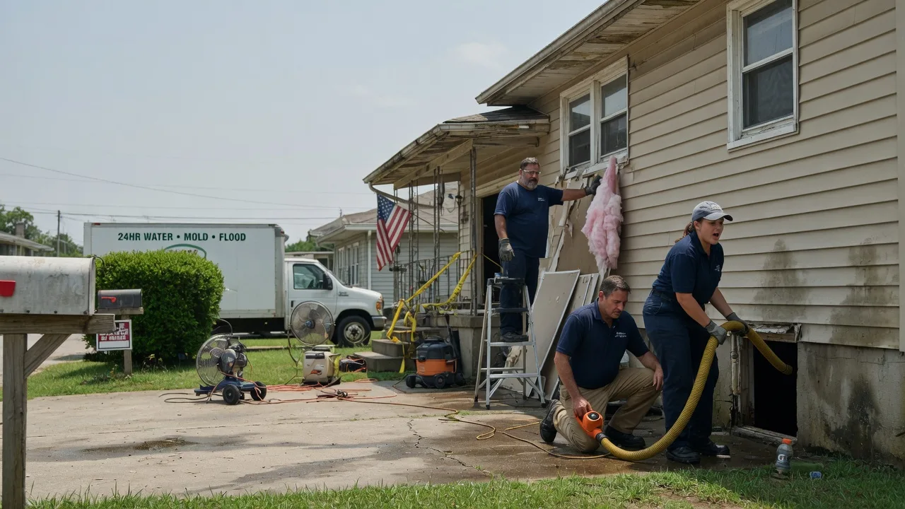 Water Damage Repair in Davis, IL near me
